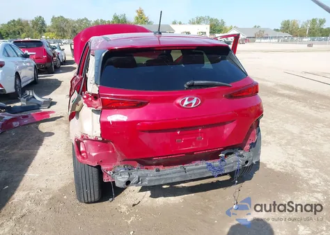 2021 Hyundai Kona Se из США, поврежденный, VIN KM8K12AA4MU657774